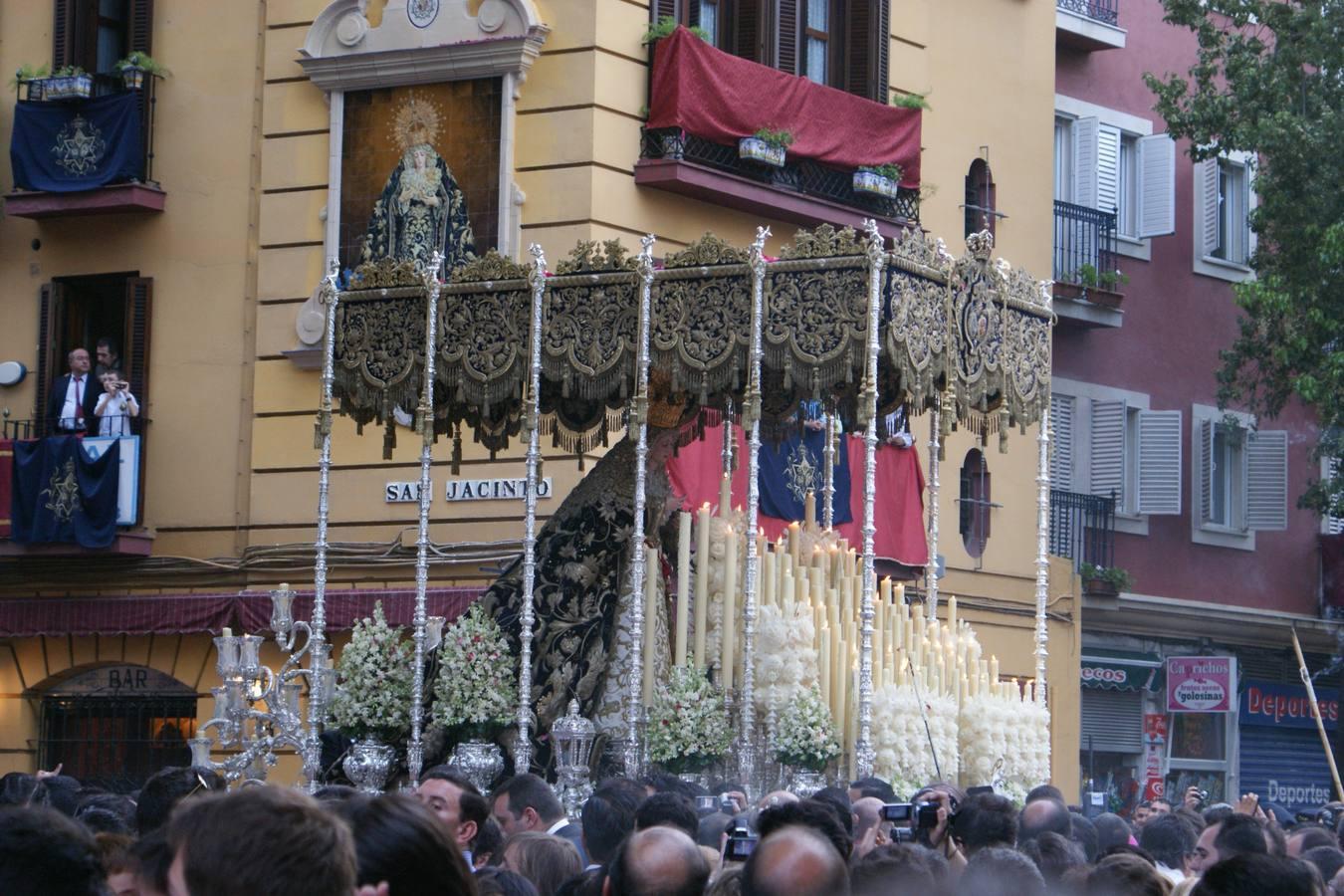 Salida extraordinaria de la Virgen de la Estrella en 2010