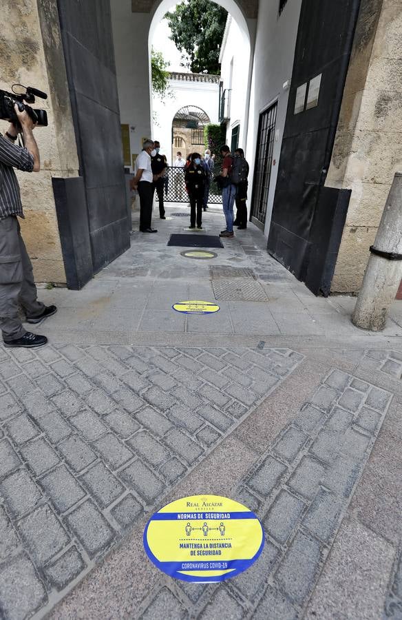 El Alcázar de Sevilla se prepara para la reapertura