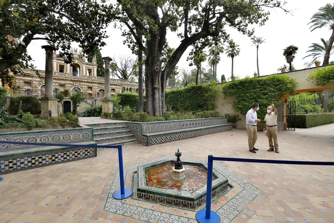 El Alcázar de Sevilla se prepara para la reapertura