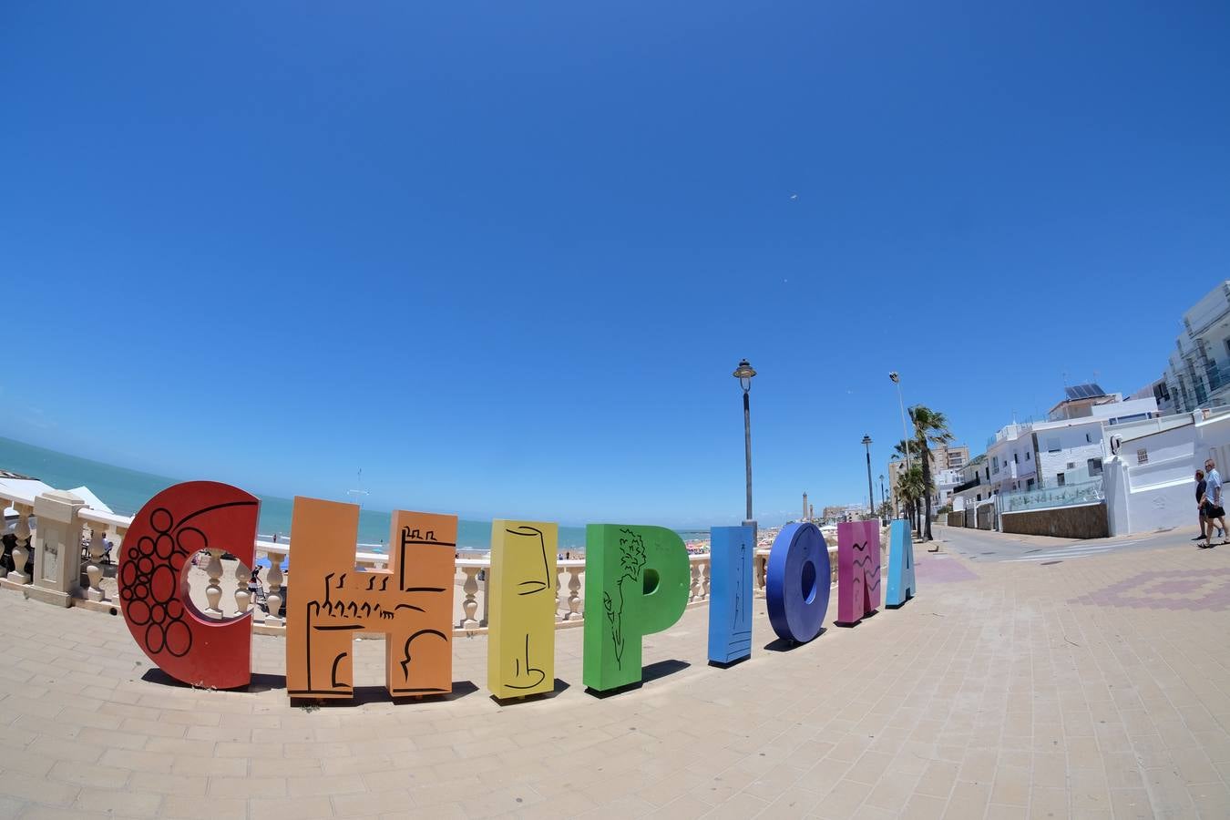 Tranquilidad en la playa de Regla en Chipiona