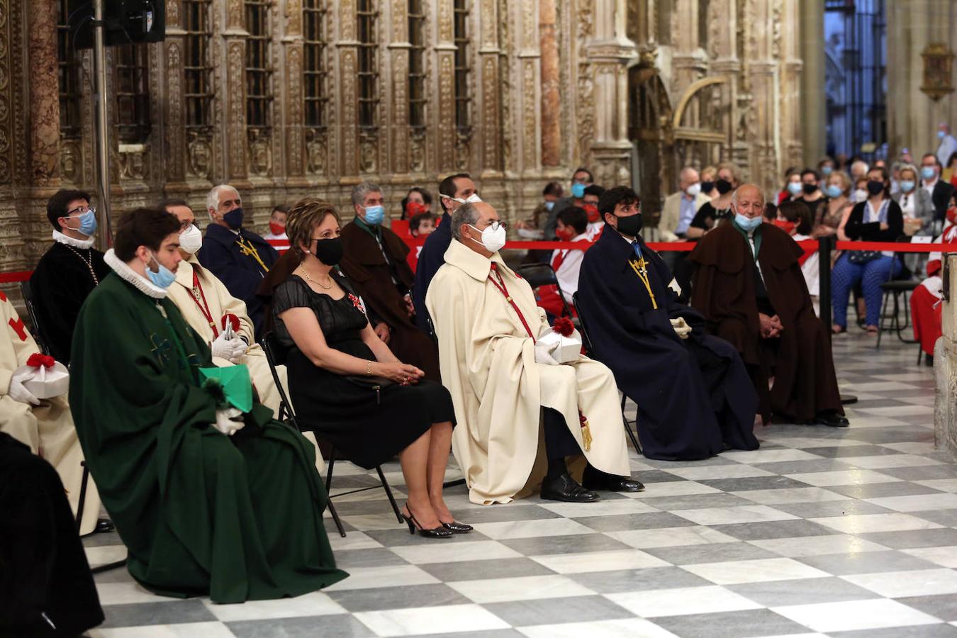 La catedral acoge las ceremonias del Corpus