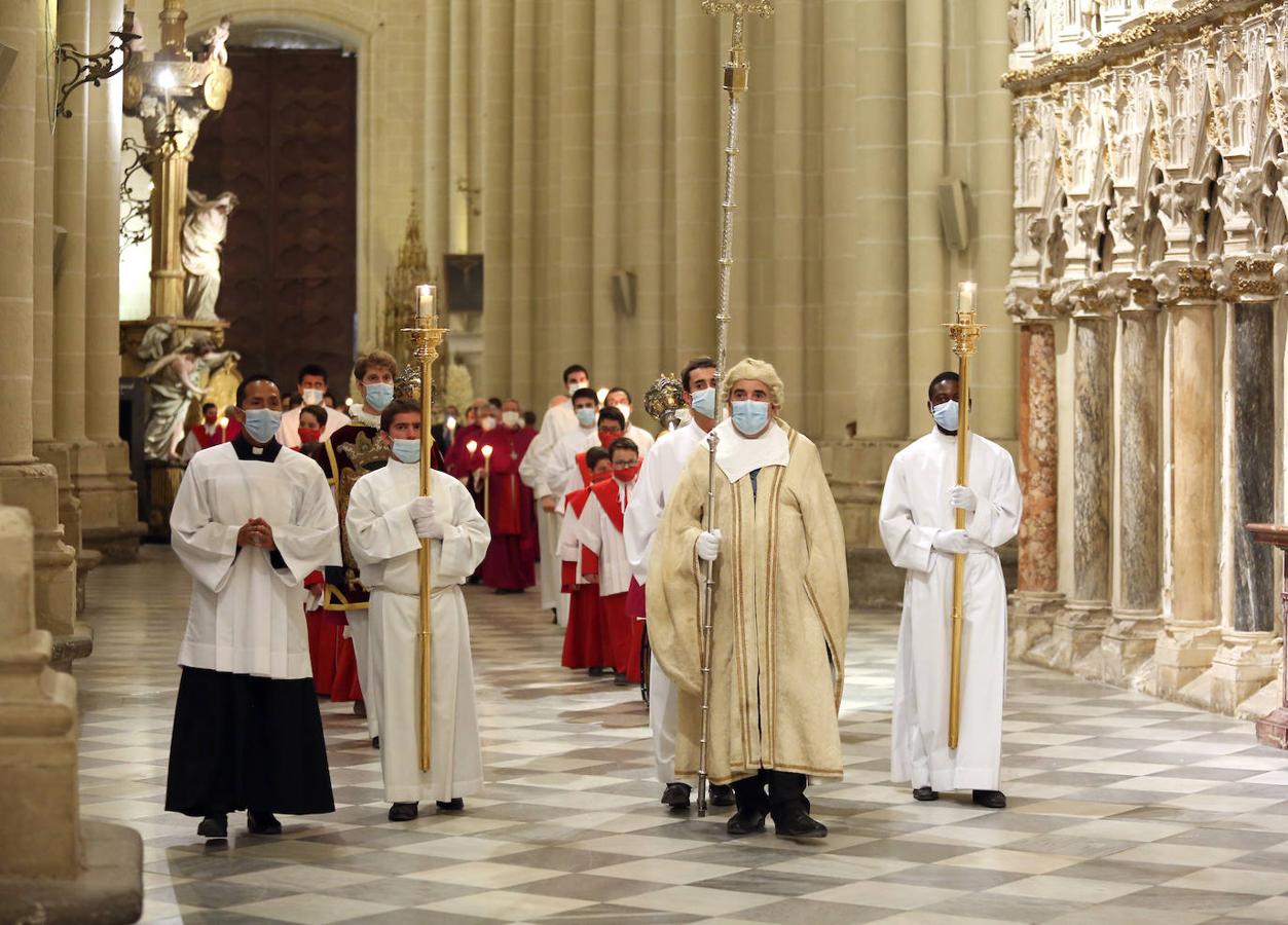 La catedral acoge las ceremonias del Corpus