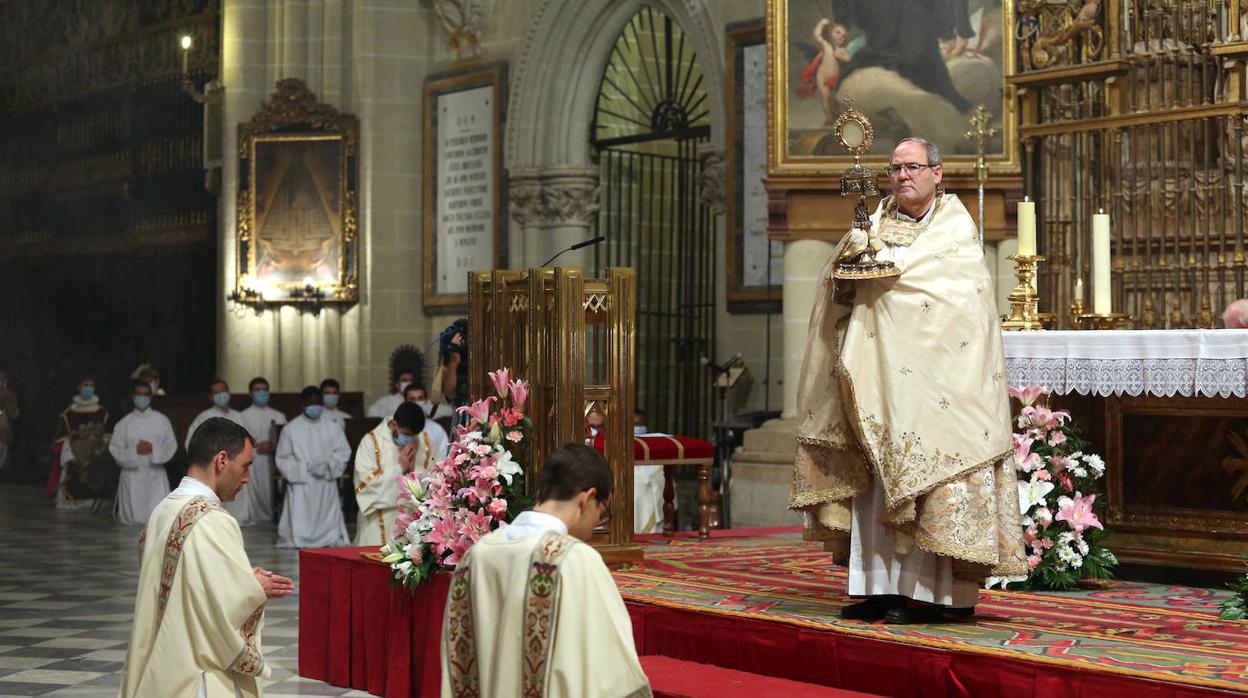 La catedral acoge las ceremonias del Corpus