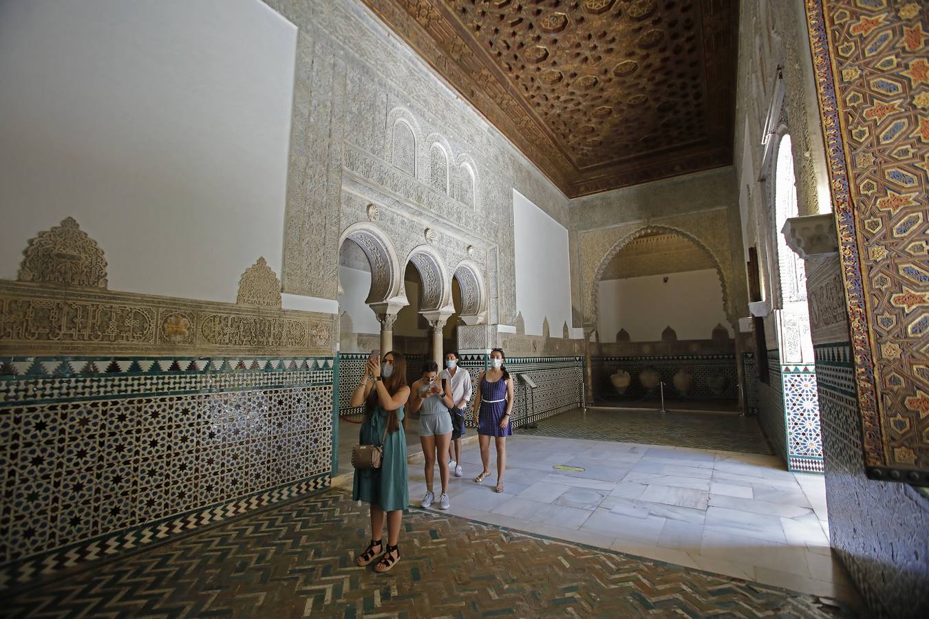 Las primeras visitas al Alcázar de Sevilla