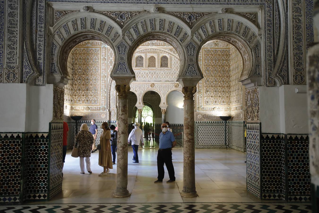 Las primeras visitas al Alcázar de Sevilla