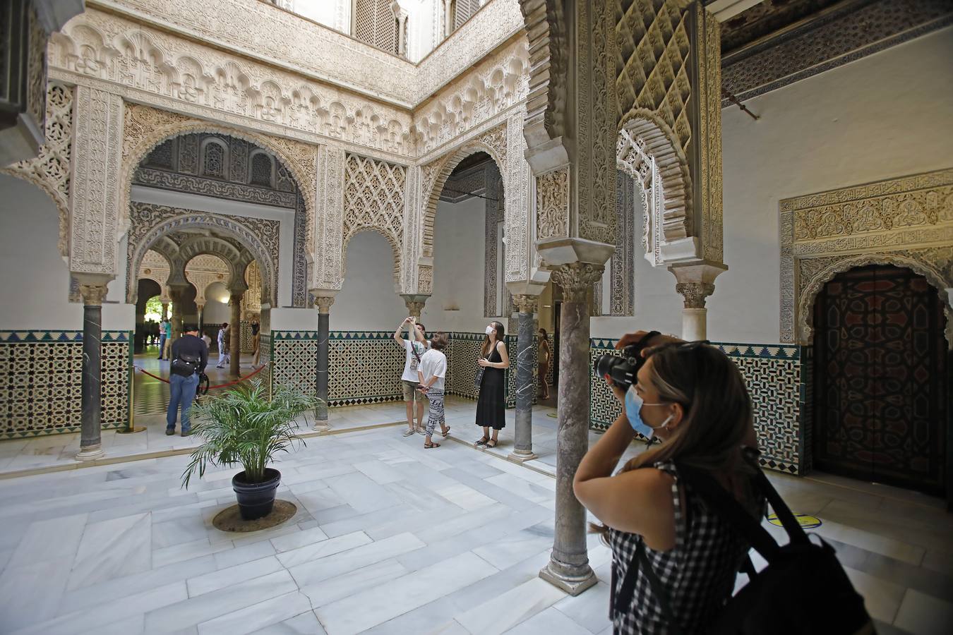 Las primeras visitas al Alcázar de Sevilla