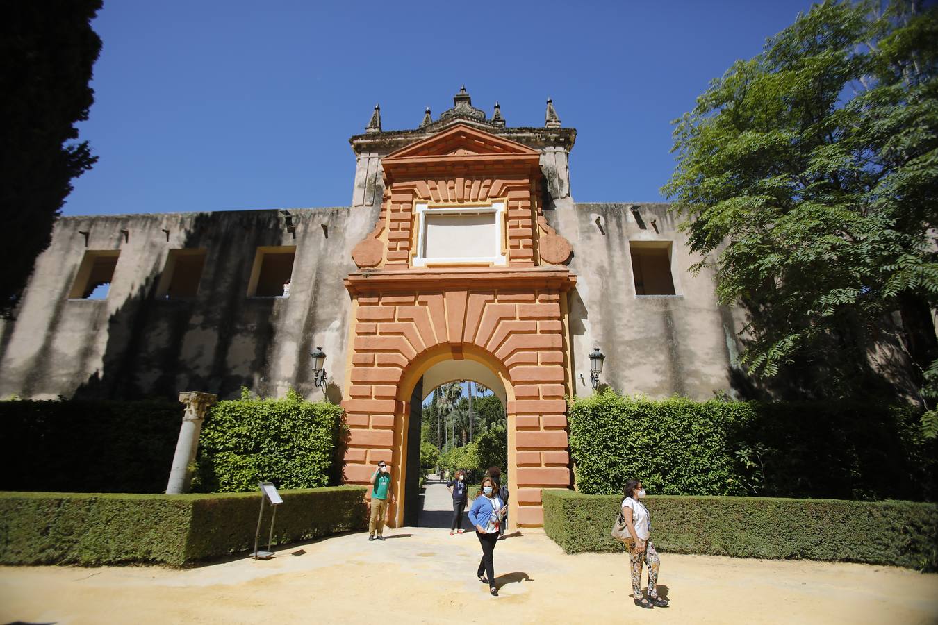 Las primeras visitas al Alcázar de Sevilla