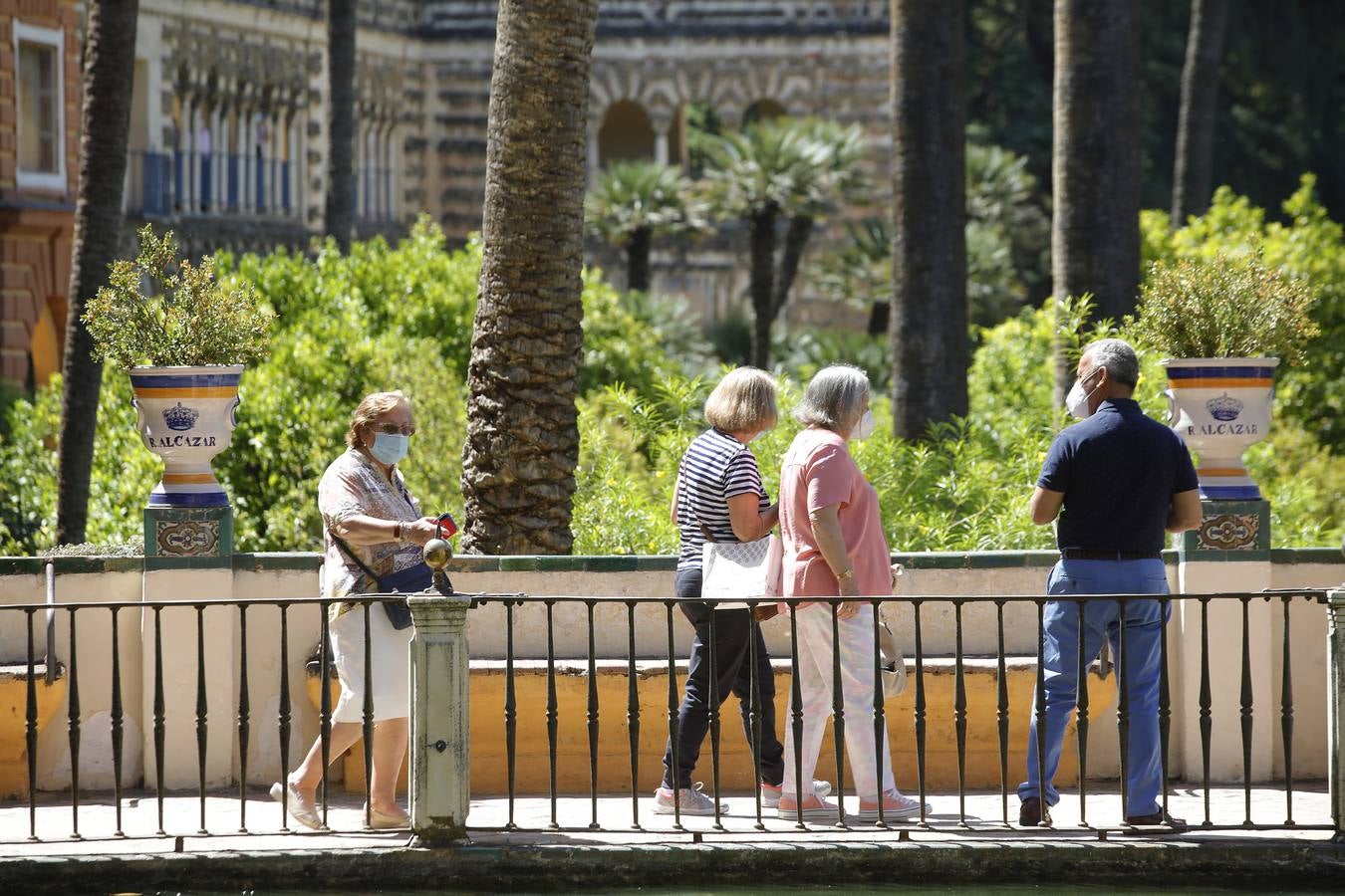 Las primeras visitas al Alcázar de Sevilla