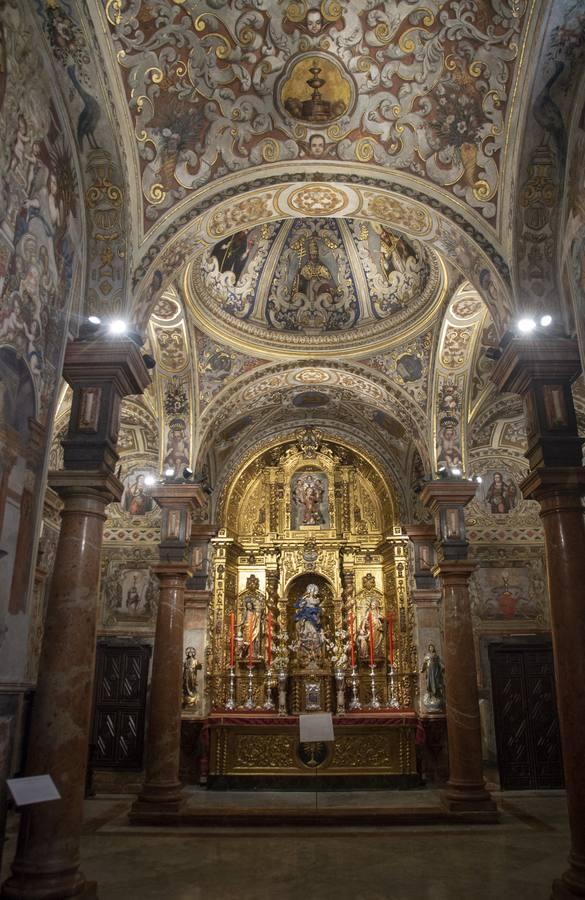 Las imágenes de la restauración de la capilla sacramental de San Lorenzo