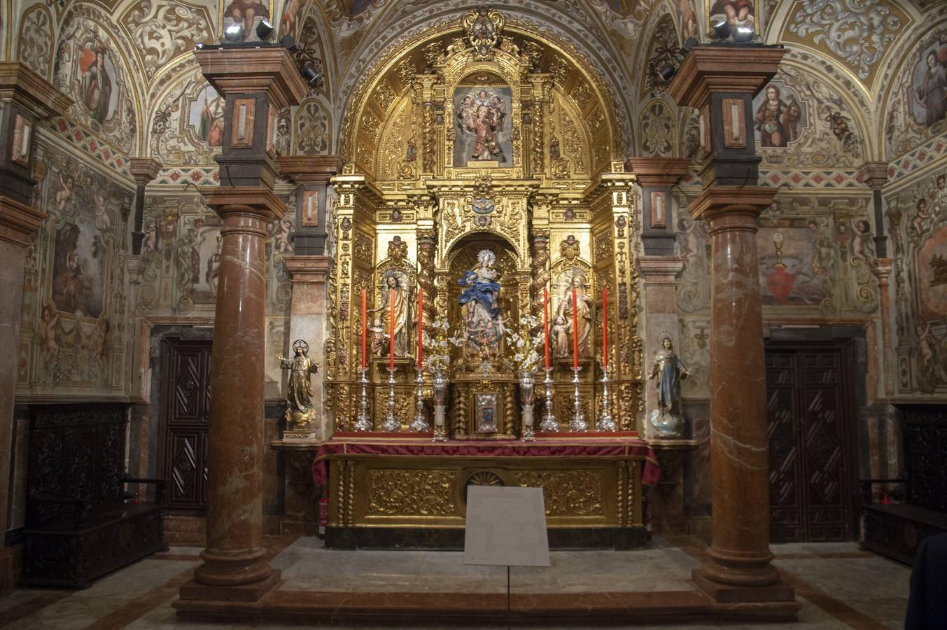 Las imágenes de la restauración de la capilla sacramental de San Lorenzo