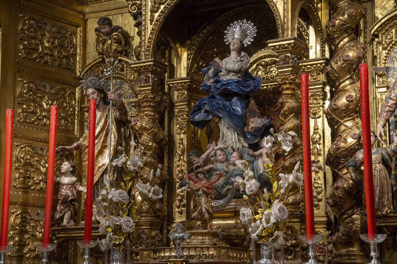 Las imágenes de la restauración de la capilla sacramental de San Lorenzo