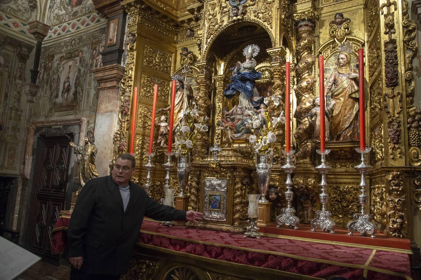 Las imágenes de la restauración de la capilla sacramental de San Lorenzo