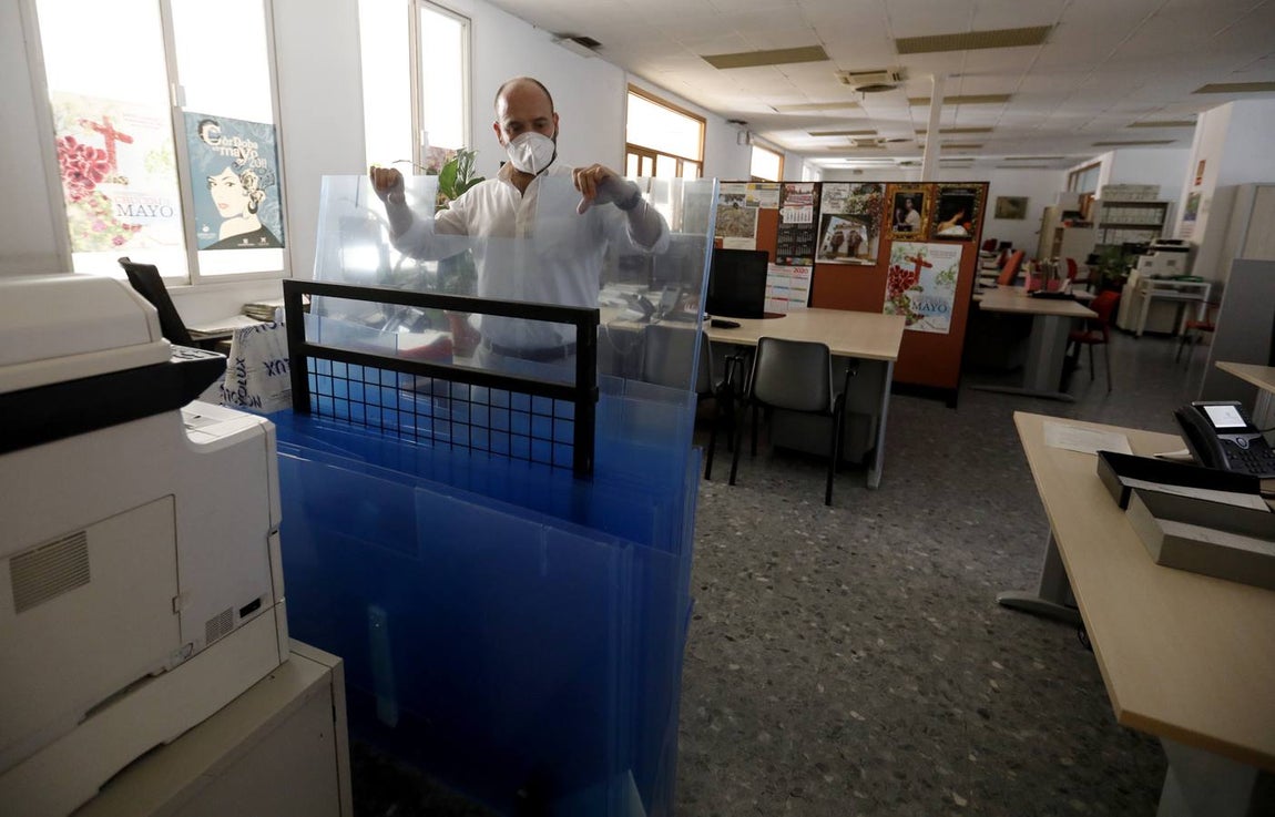 Así prepara el Ayuntamiento de Córdoba la vuelta de sus trabajadores