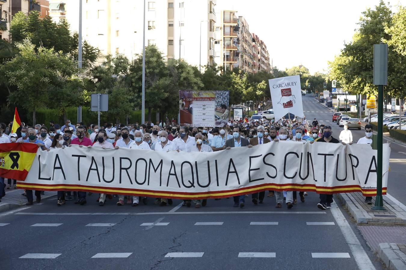 La manifestación «Los toros son cultura» de Córdoba, en imágenes