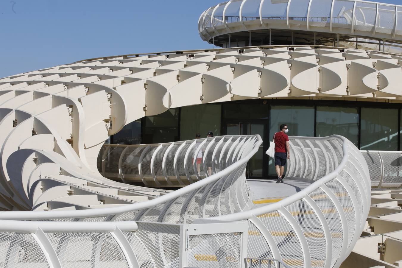 En imágenes, la apertura al público de Las Setas