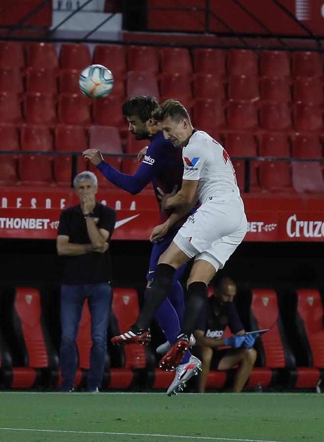 En imágenes, Sevilla-Barcelona en el Sánchez-Pizjuán