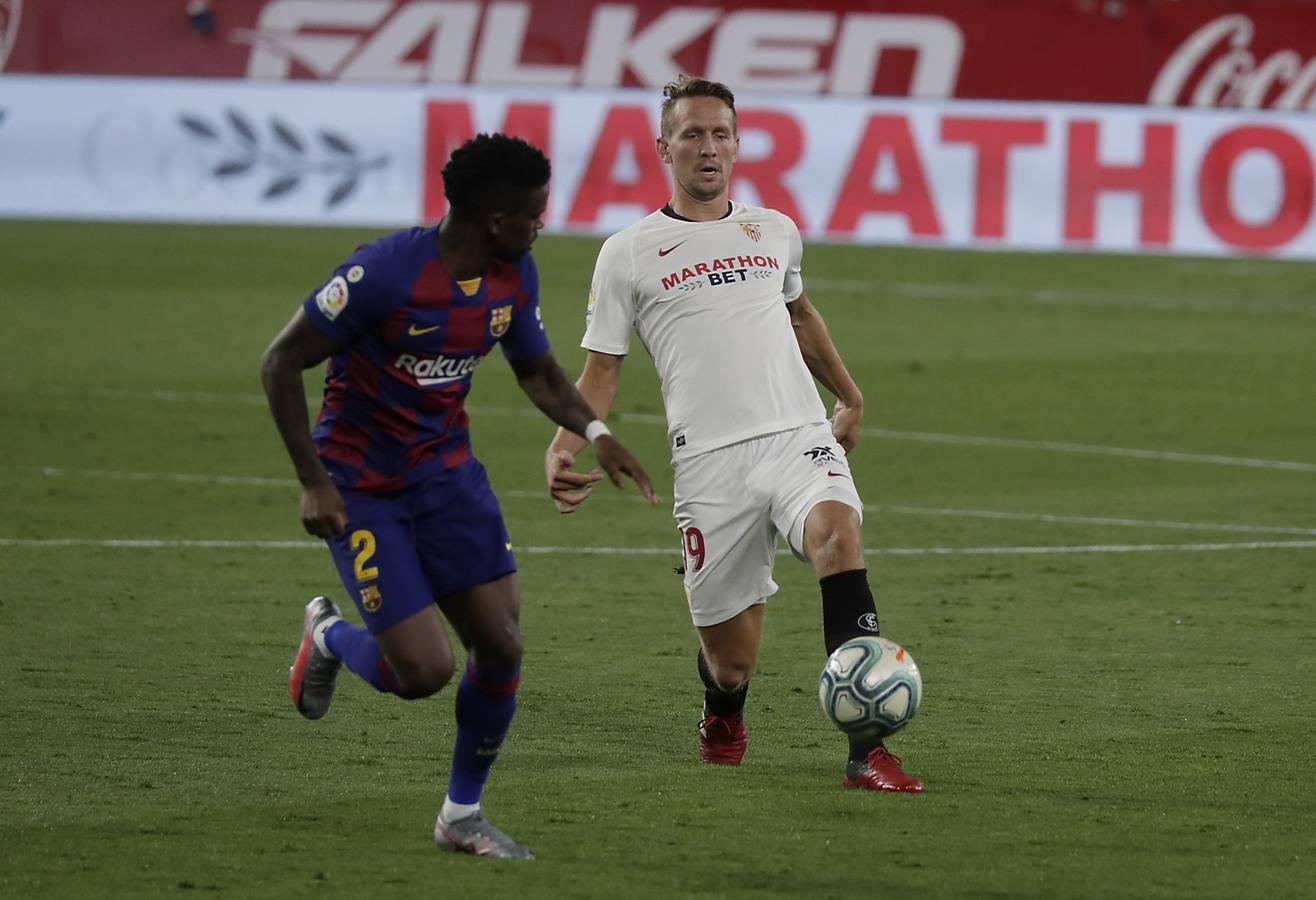 En imágenes, Sevilla-Barcelona en el Sánchez-Pizjuán