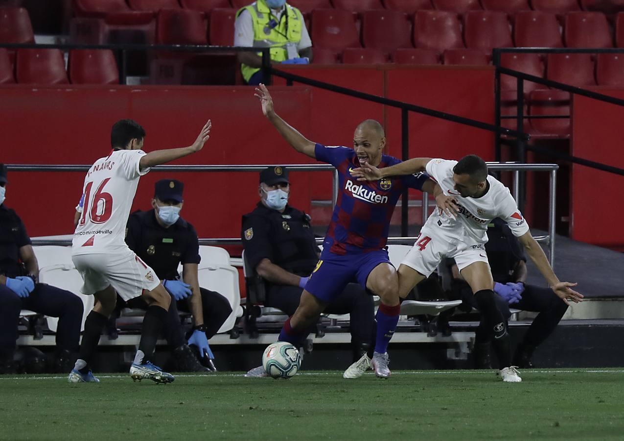 En imágenes, Sevilla-Barcelona en el Sánchez-Pizjuán