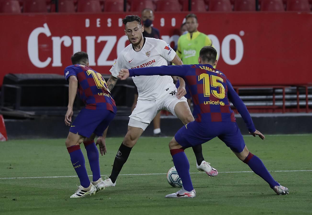 En imágenes, Sevilla-Barcelona en el Sánchez-Pizjuán