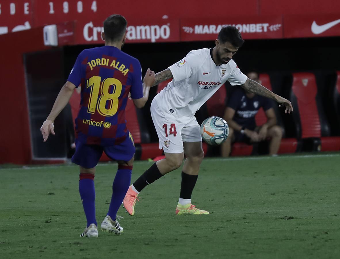 En imágenes, Sevilla-Barcelona en el Sánchez-Pizjuán