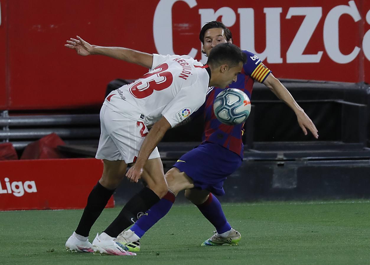 En imágenes, Sevilla-Barcelona en el Sánchez-Pizjuán