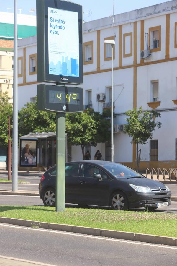 El tiempo en Córdoba: imágenes del primer día a 40 grados