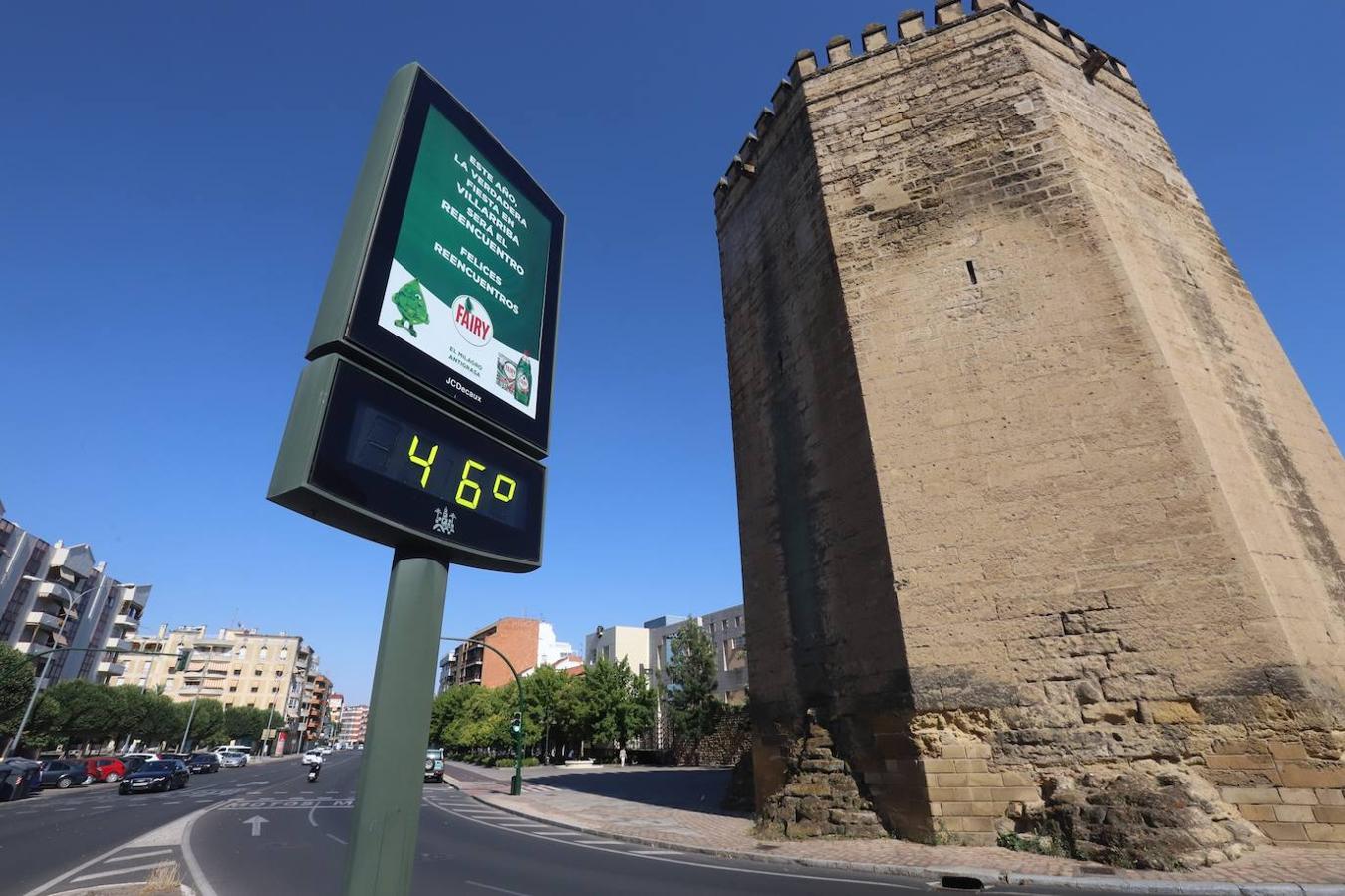 El tiempo en Córdoba: imágenes del primer día a 40 grados