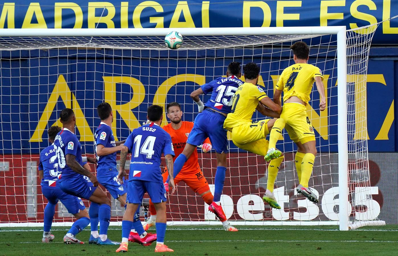 Las mejores imágenes del Villarreal C.F. - Sevilla F.C.