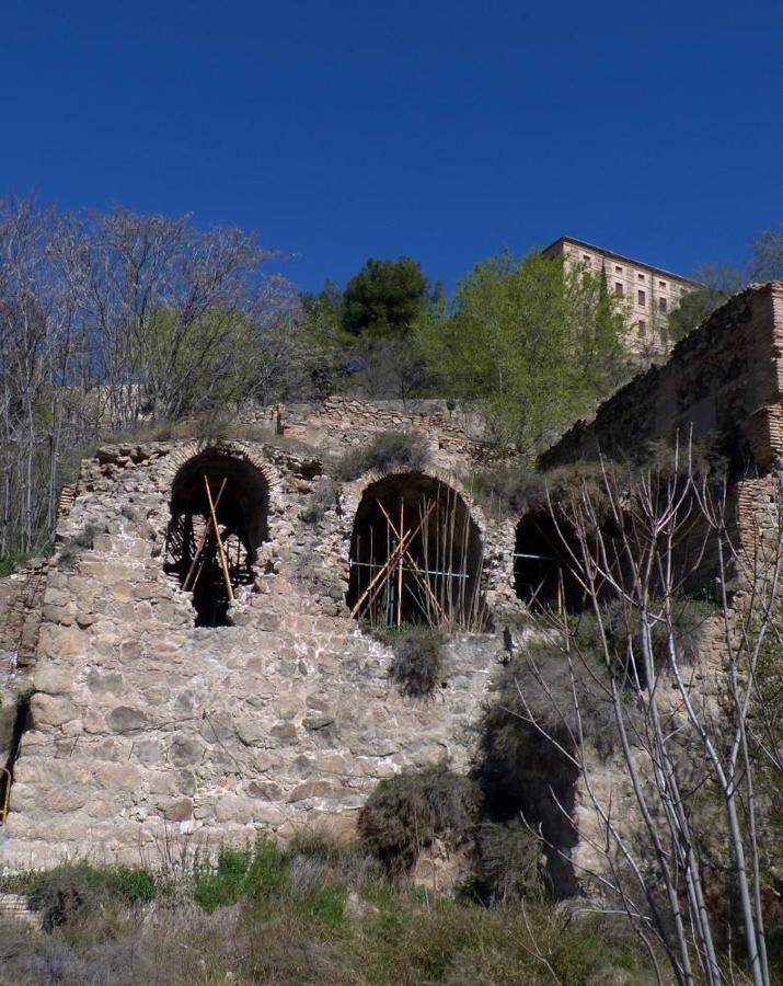 Ruinas de los llamados baños de San Sebastián de Yuso en 2015. FOTO RAFAEL DEL CERRO. 