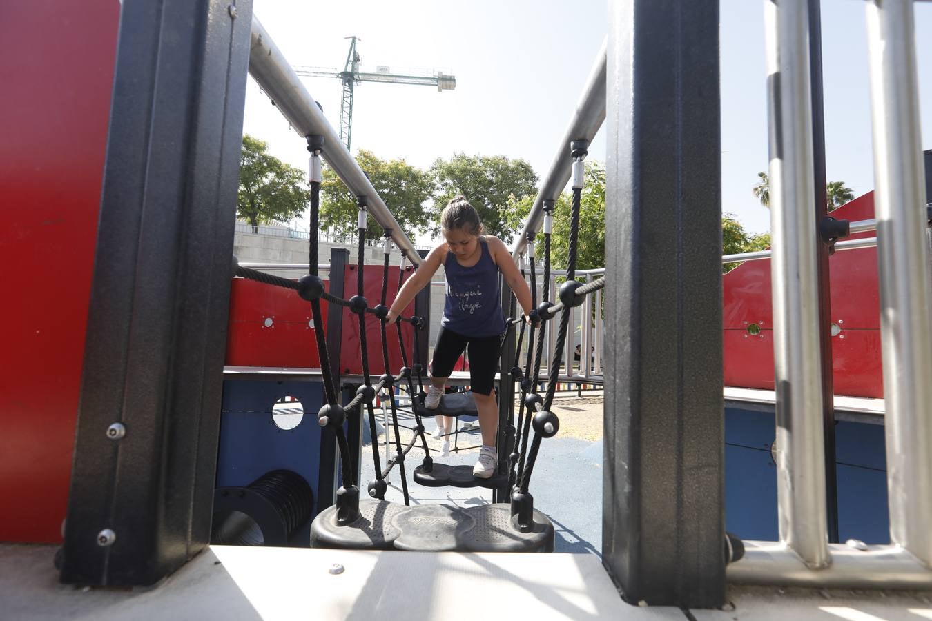 La reapertura de los parques infantiles y la Ciudad de los Niños de Córdoba, en imágenes