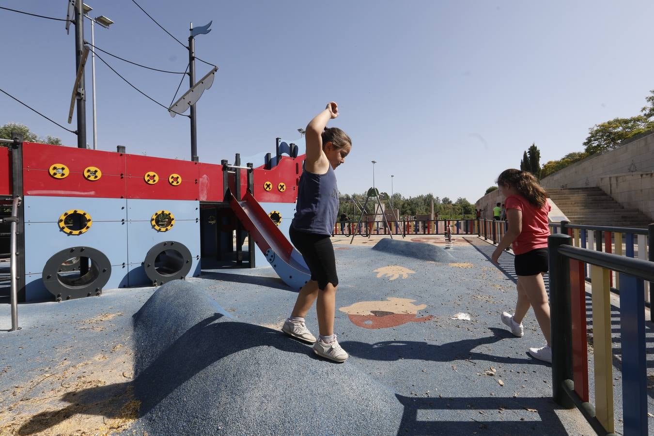 La reapertura de los parques infantiles y la Ciudad de los Niños de Córdoba, en imágenes