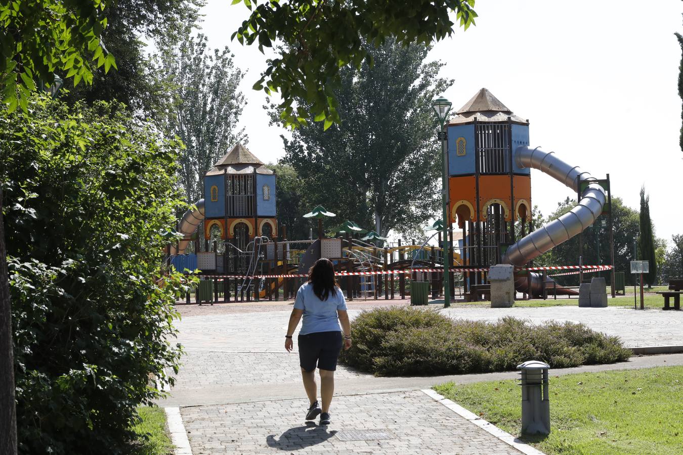 La reapertura de los parques infantiles y la Ciudad de los Niños de Córdoba, en imágenes