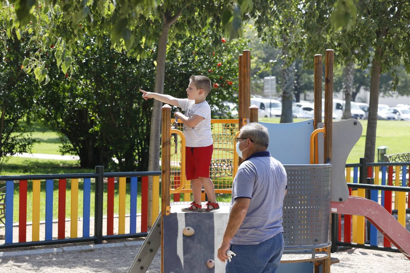 La reapertura de los parques infantiles y la Ciudad de los Niños de Córdoba, en imágenes