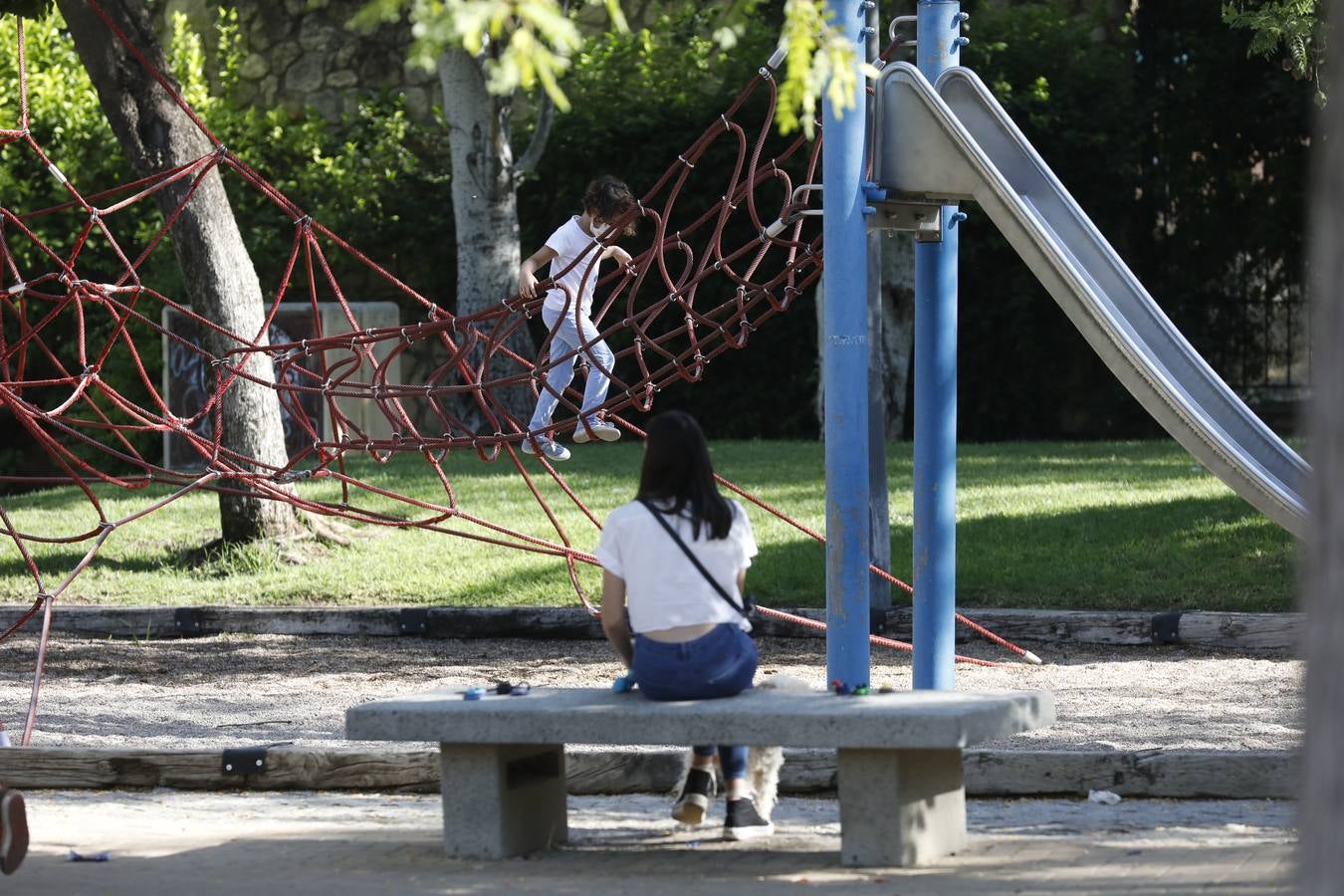 La reapertura de los parques infantiles y la Ciudad de los Niños de Córdoba, en imágenes