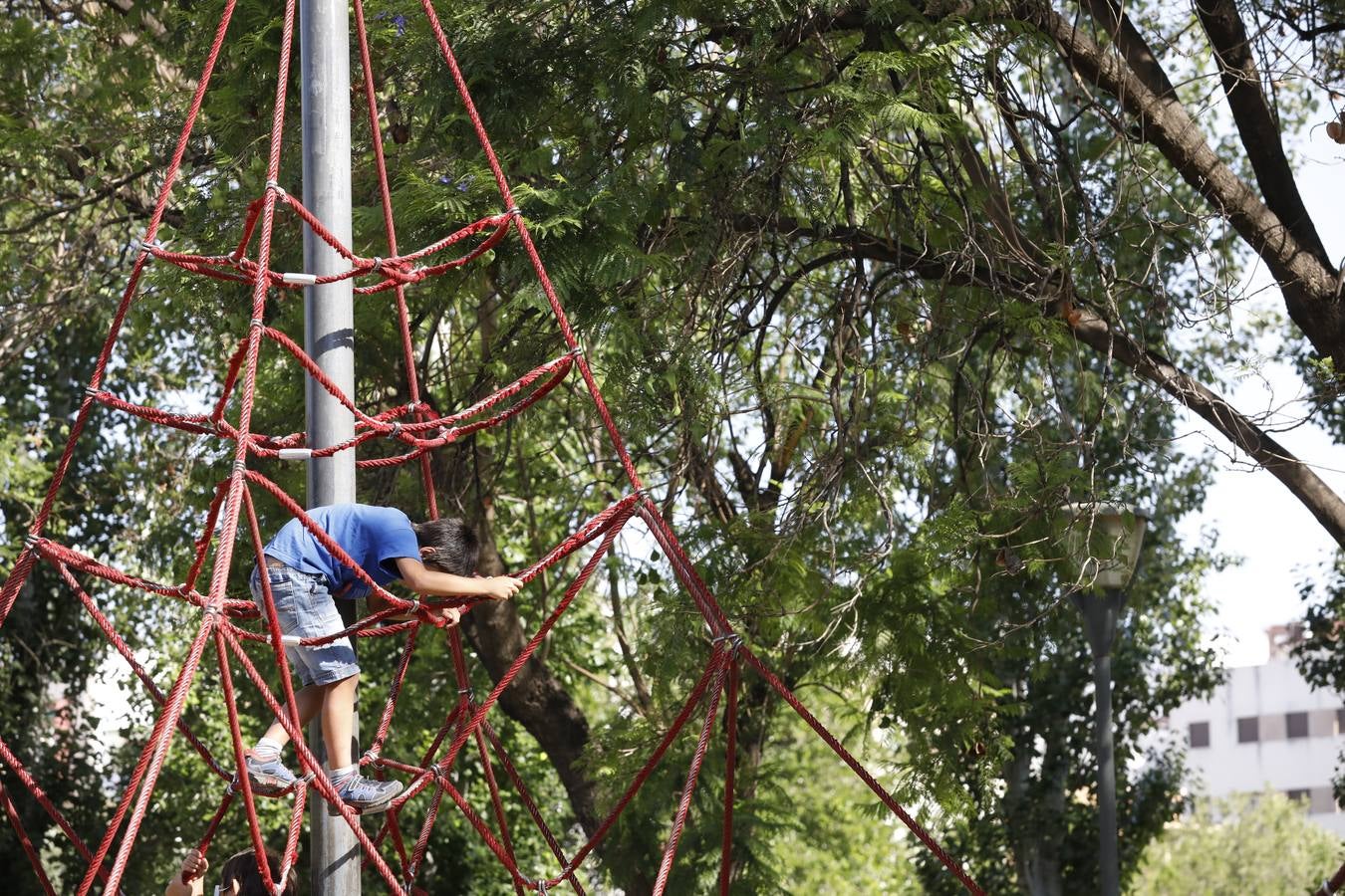 La reapertura de los parques infantiles y la Ciudad de los Niños de Córdoba, en imágenes