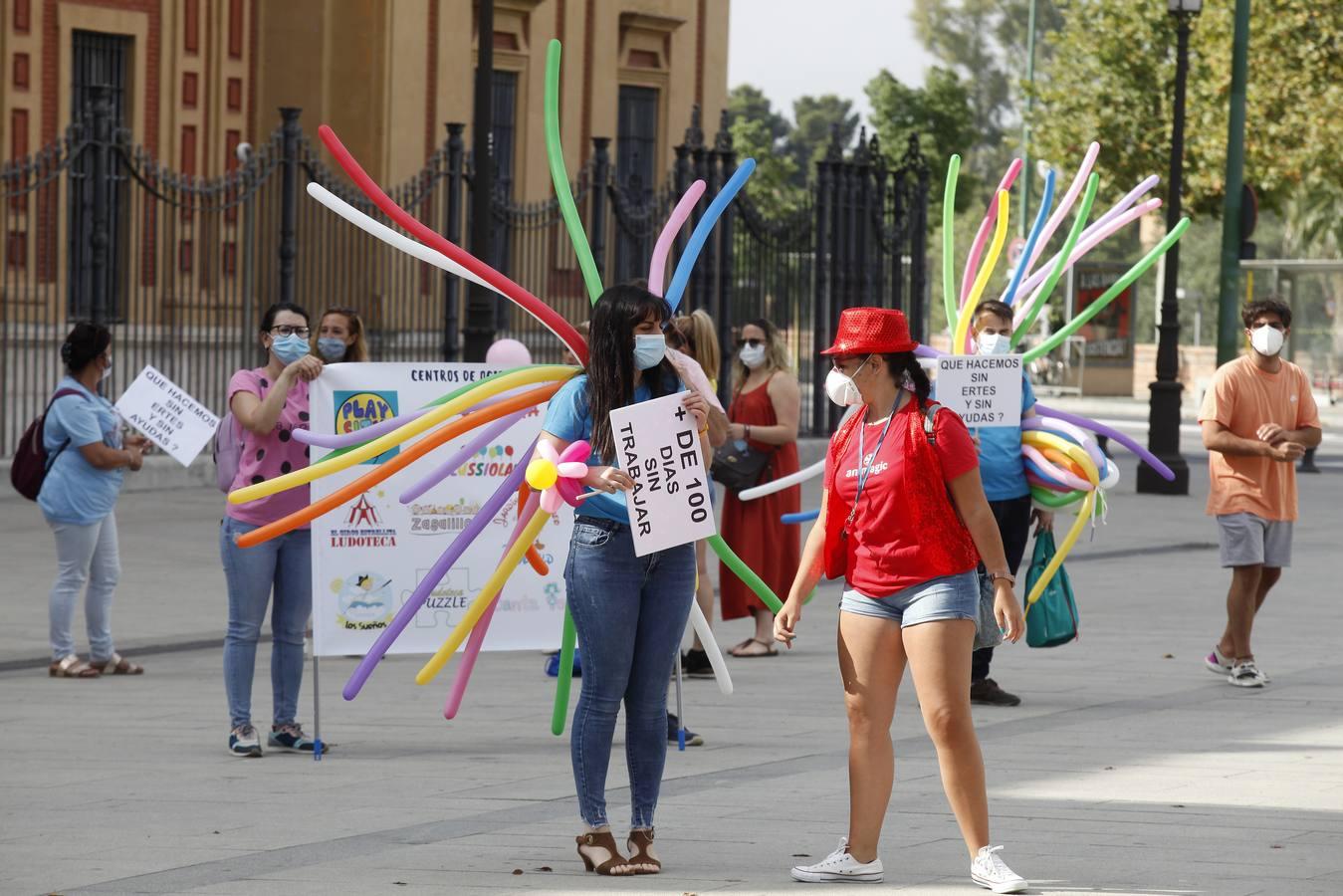 Coronavirus en Sevilla: los parques de bolas también existen