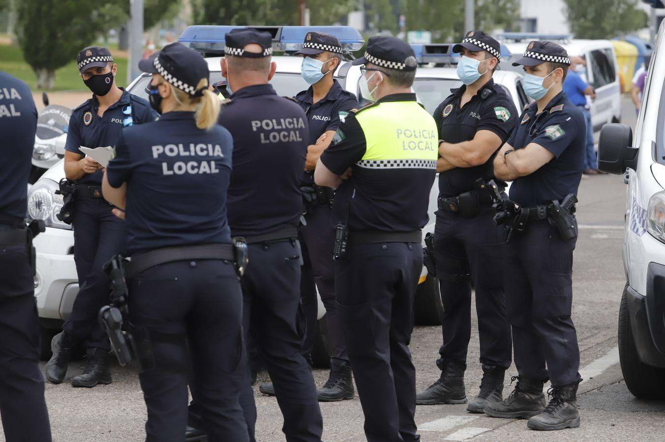 La protesta #Salvarelautocar de Córdoba en imágenes