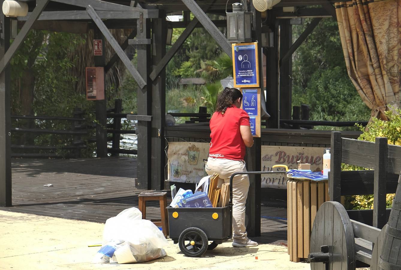 Sevilla: en imágenes, Isla Mágica se prepara para su apertura