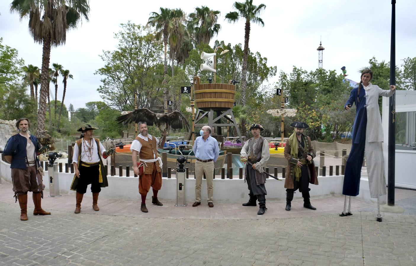 Sevilla: en imágenes, Isla Mágica se prepara para su apertura