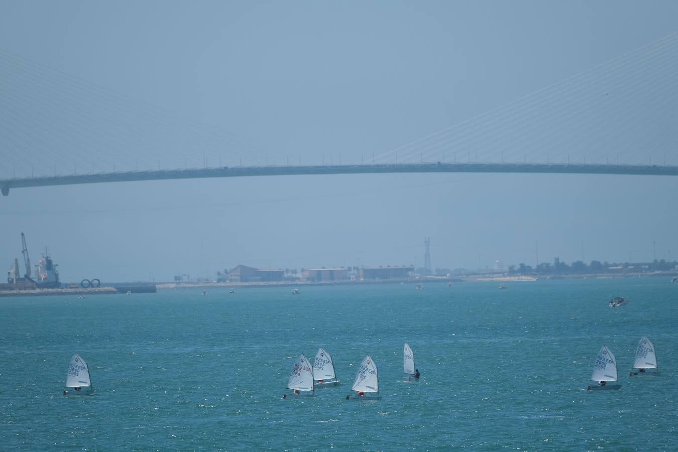 Ambiente en las playas del Puerto de Santa María