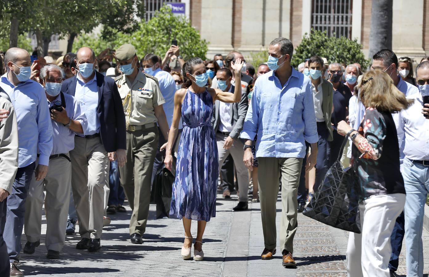 En fotos: los Reyes, en la Catedral y el Alcázar