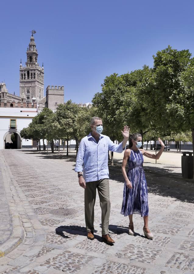 En fotos: los Reyes, en la Catedral y el Alcázar