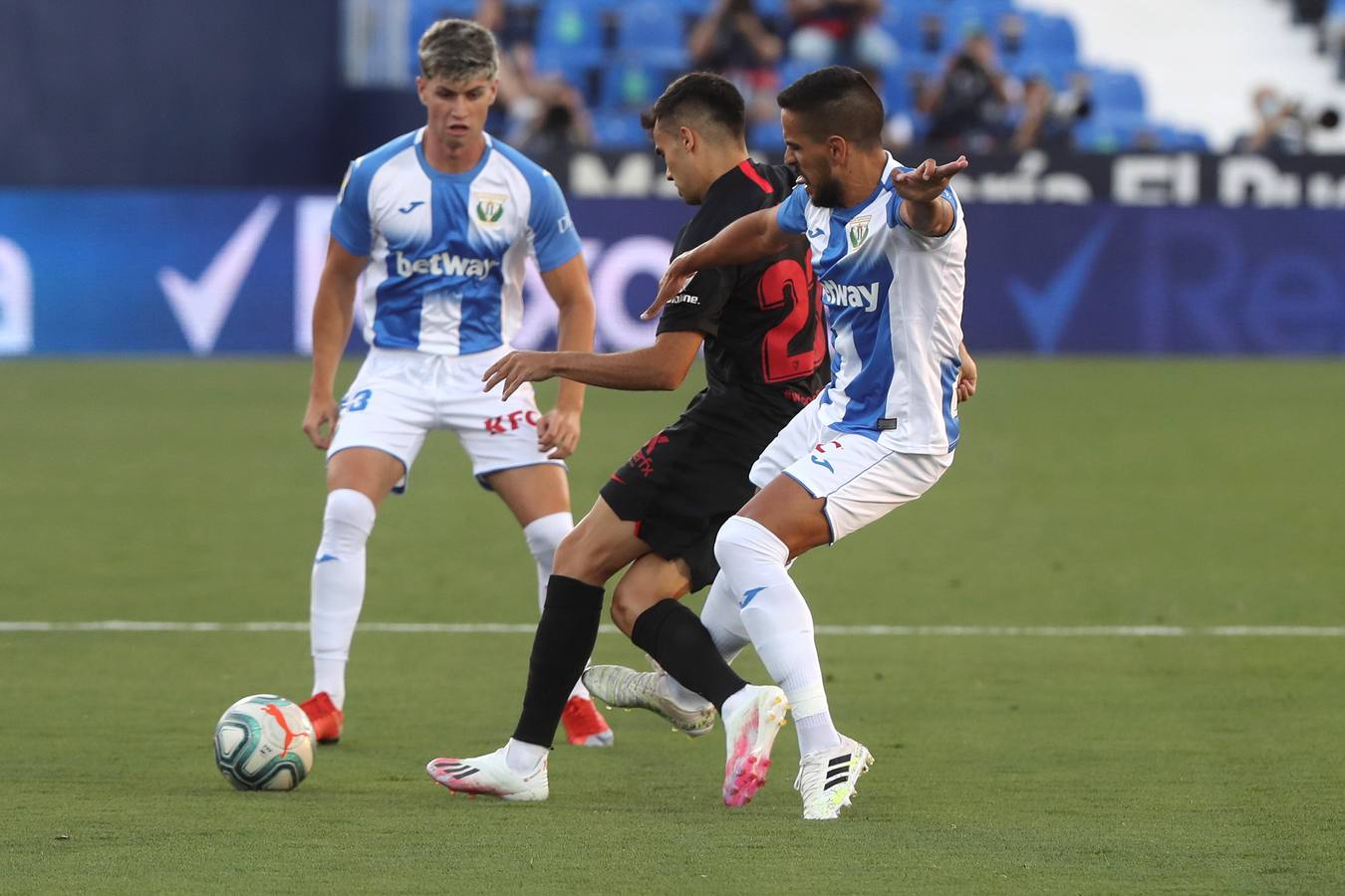 El partido Leganés-Sevilla en imágenes