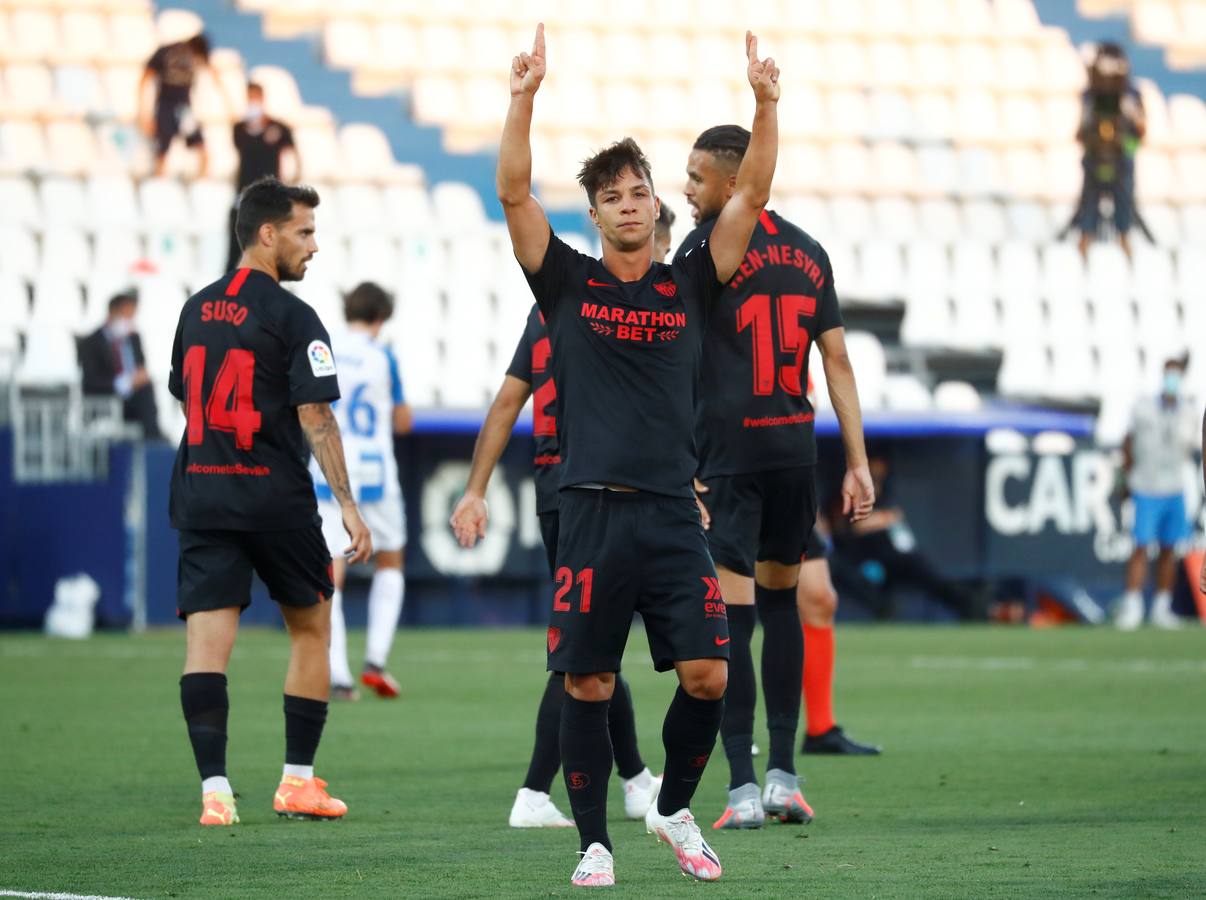 El partido Leganés-Sevilla en imágenes