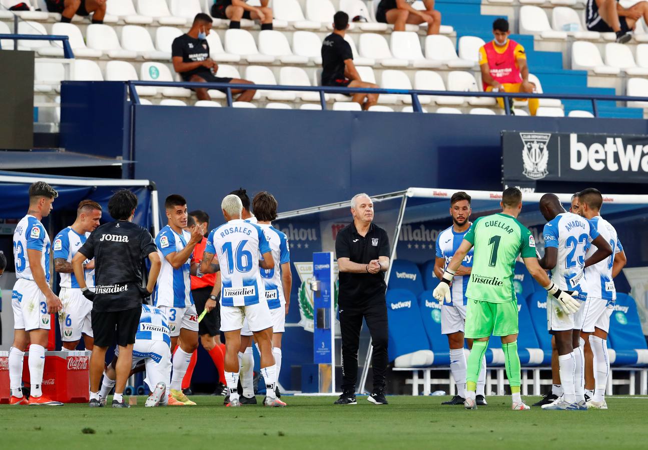 El partido Leganés-Sevilla en imágenes