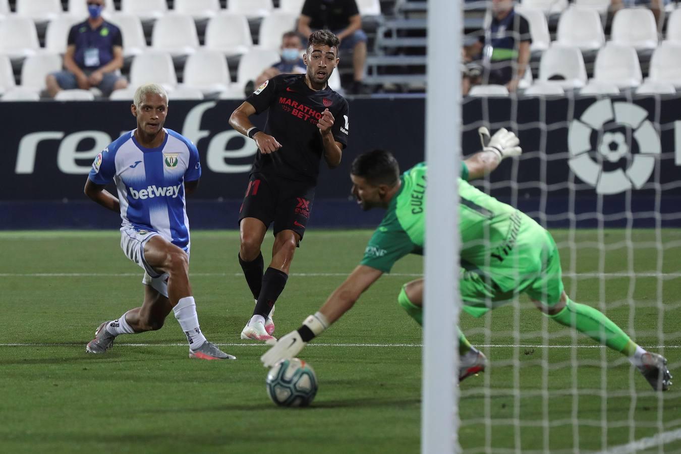 El partido Leganés-Sevilla en imágenes