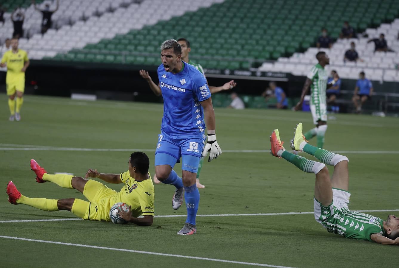 En imágenes, el Betis-Villarreal en el Villamarín