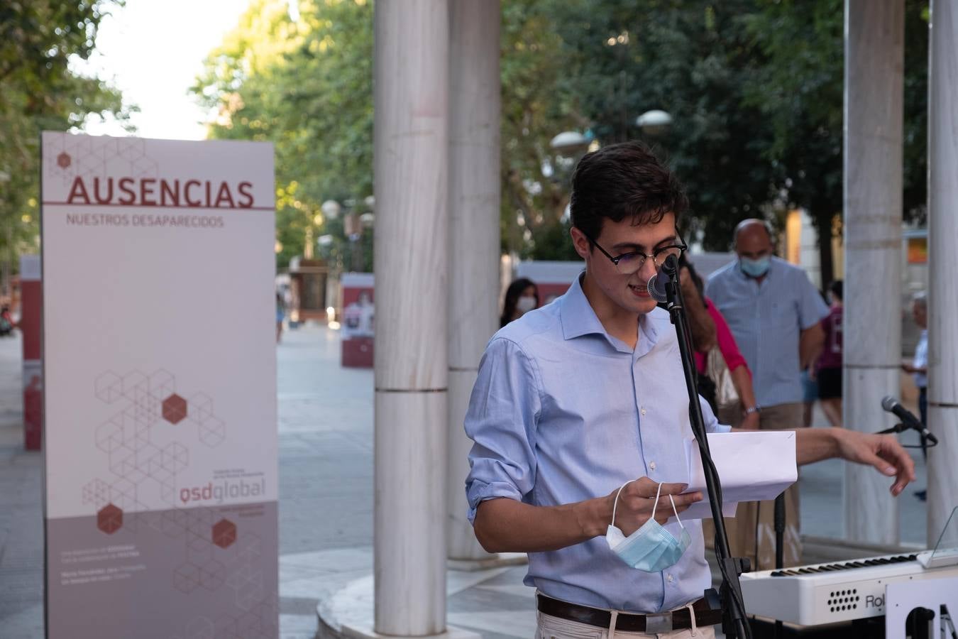 En imágenes, el acto de apoyo en Córdoba a la familia de Paco Molina