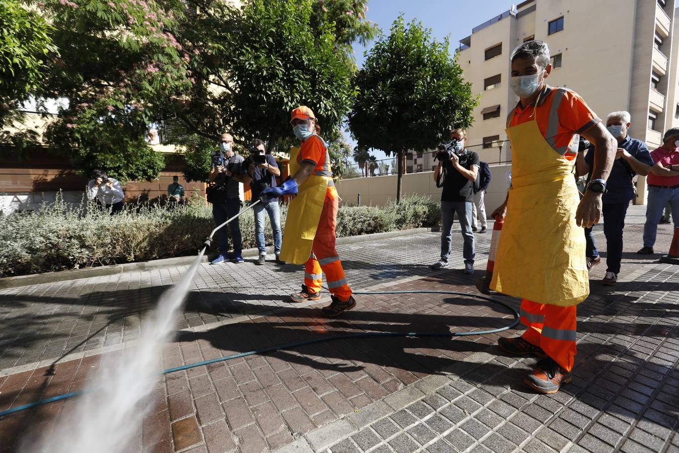 La nueva metodología de trabajo de Sadeco, en imágenes