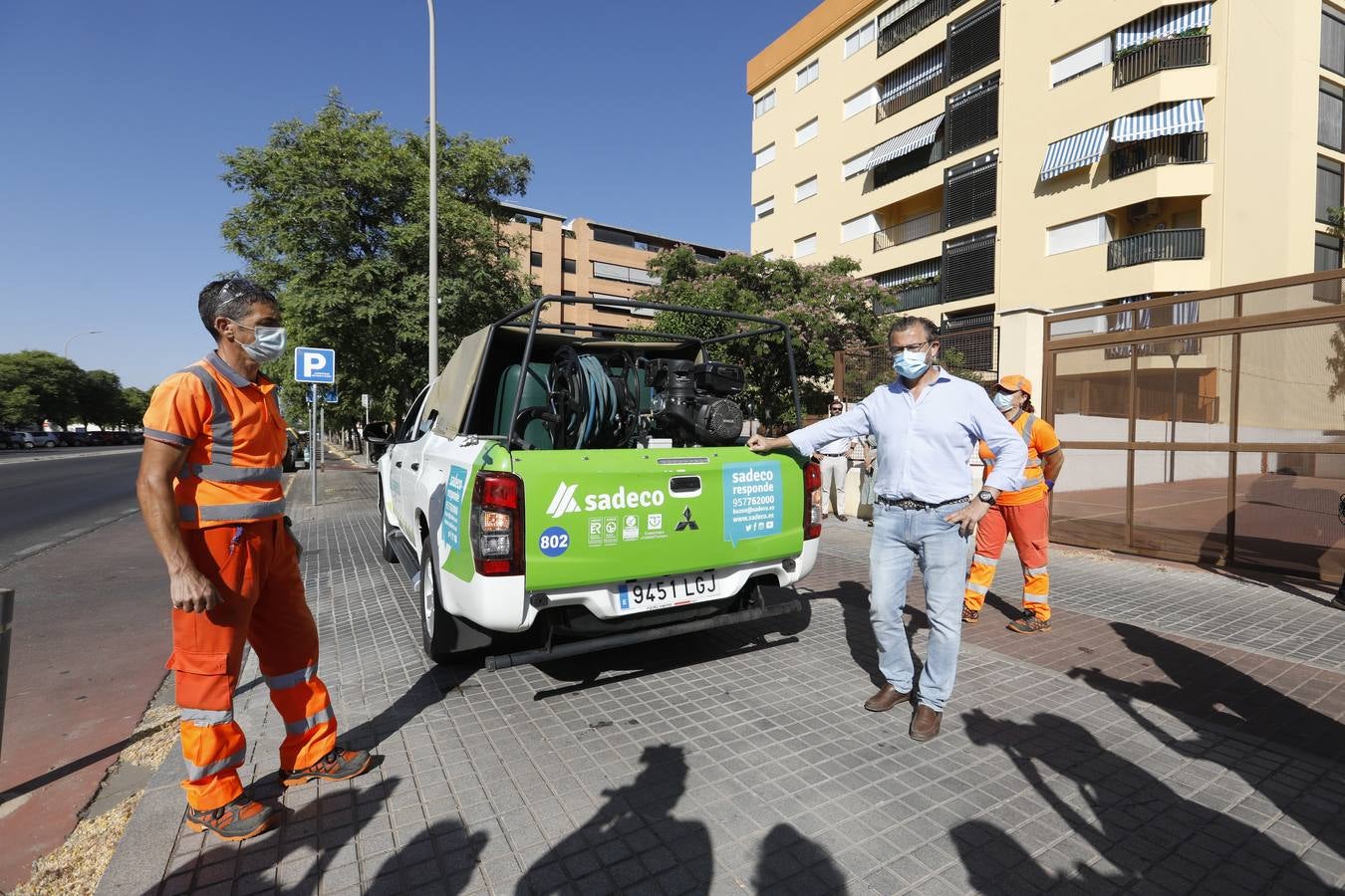 La nueva metodología de trabajo de Sadeco, en imágenes